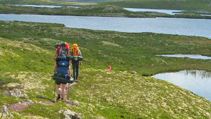 Trekking - Rucksack - Wandern Rucksack-Tour Fulufjället